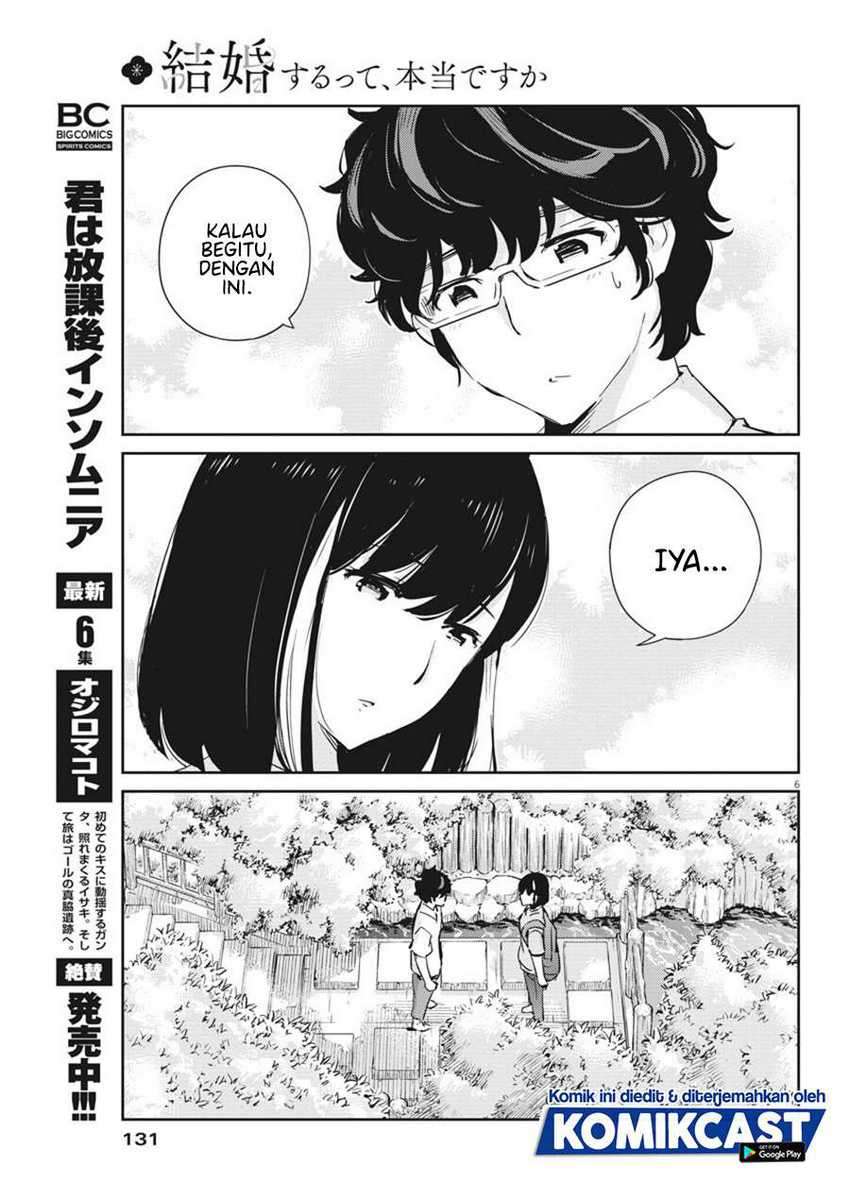 Kekkon Surutte, Hontou Desu ka? Chapter 38 Gambar 7